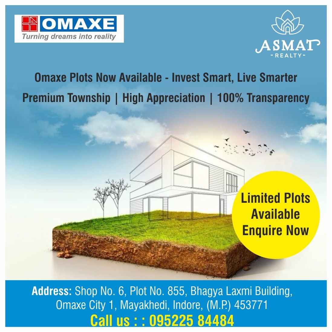 Omaxe Property Broker Near Infosys Indore